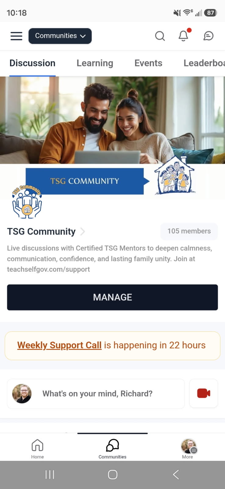 tsg community